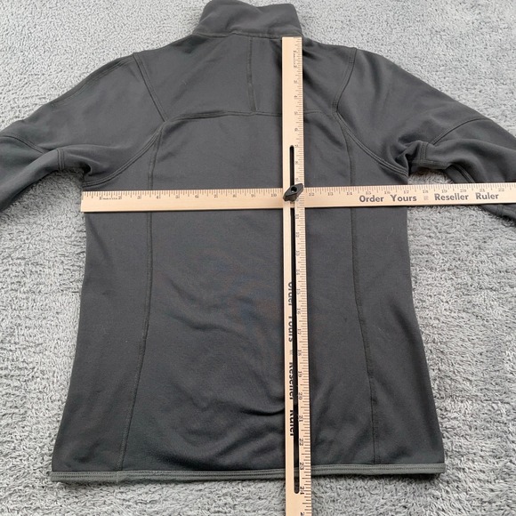 Patagonia Pullover Womens Small Gray Pink Piton Pullover Fleece Thermal Hiking - Picture 5 of 12